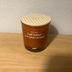 Snif x Tieghan Gerard half baked pumpkin smash candle 8.5oz